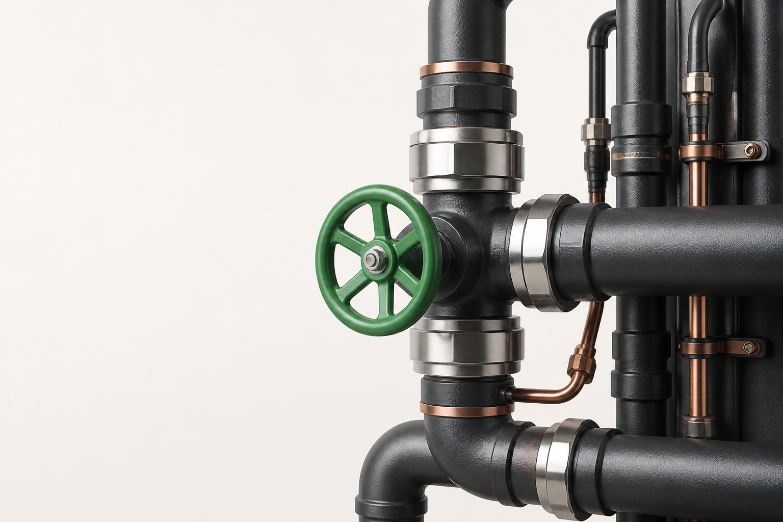 Stylized plumbing system concept